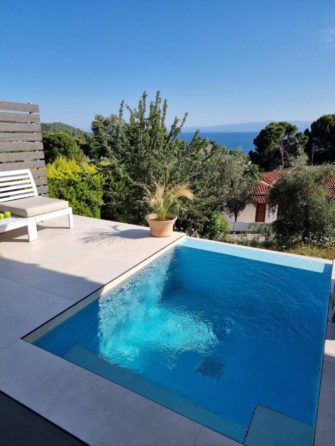 Stone Build Suite With Private Pool Kolios Exterior photo