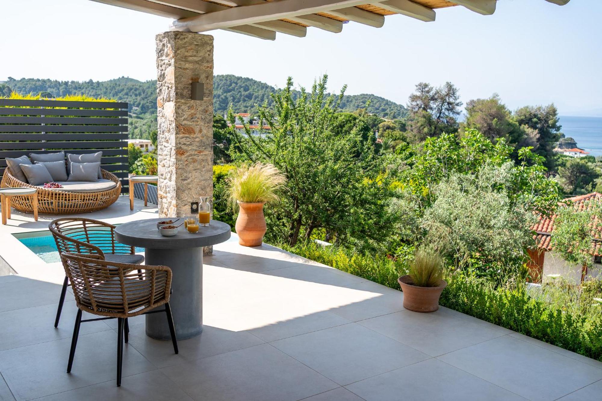 Stone Build Suite With Private Pool Kolios Exterior photo